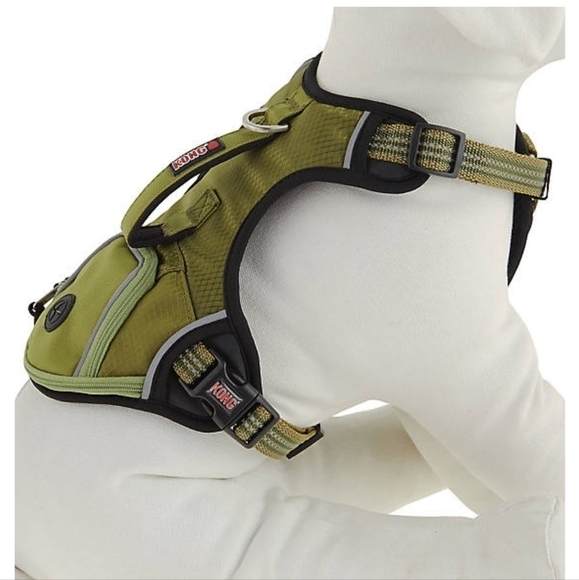 Kong Dog Kong Reflective Zip Pocket Dog Harness Size Medium Breed